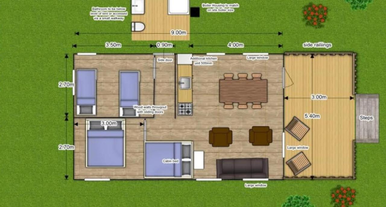 Tall Trees Glamping Baltonsborough Luaran gambar